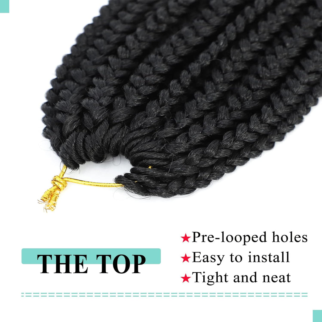 [Ashine] Bohemian Box Braids Crochet Hair Braiding Hair Bulk Extensions for Boho Braids natural dream hair bundles Pure Protein Fiber Close to Human Hair