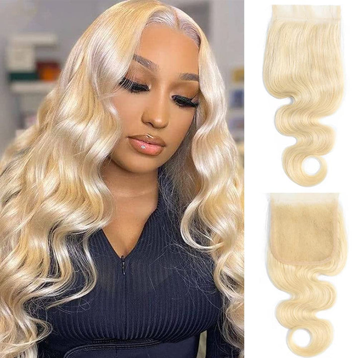 [Ashine] #613 Body Wave Free Parted  4x4 HD Lace Closure 100% Virgin Vietnamese Hair