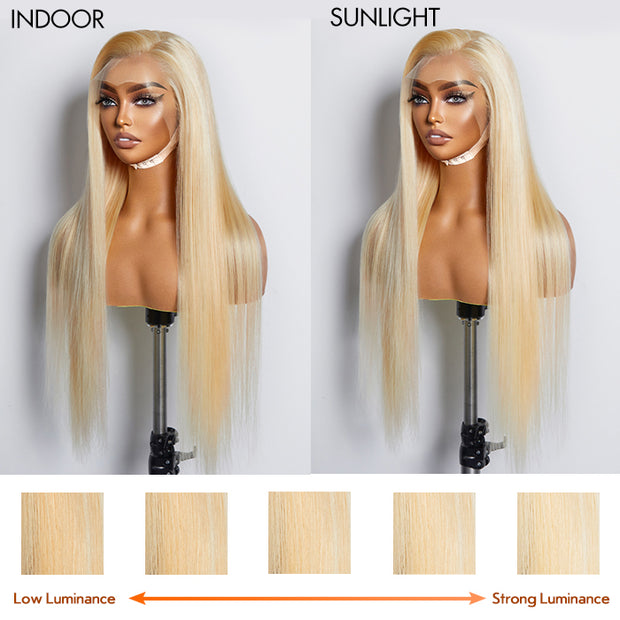 Ashine 16-30 Inch Pre-Plucked 13"x4" #613 Straight Lace Frontal Wig 150% Density