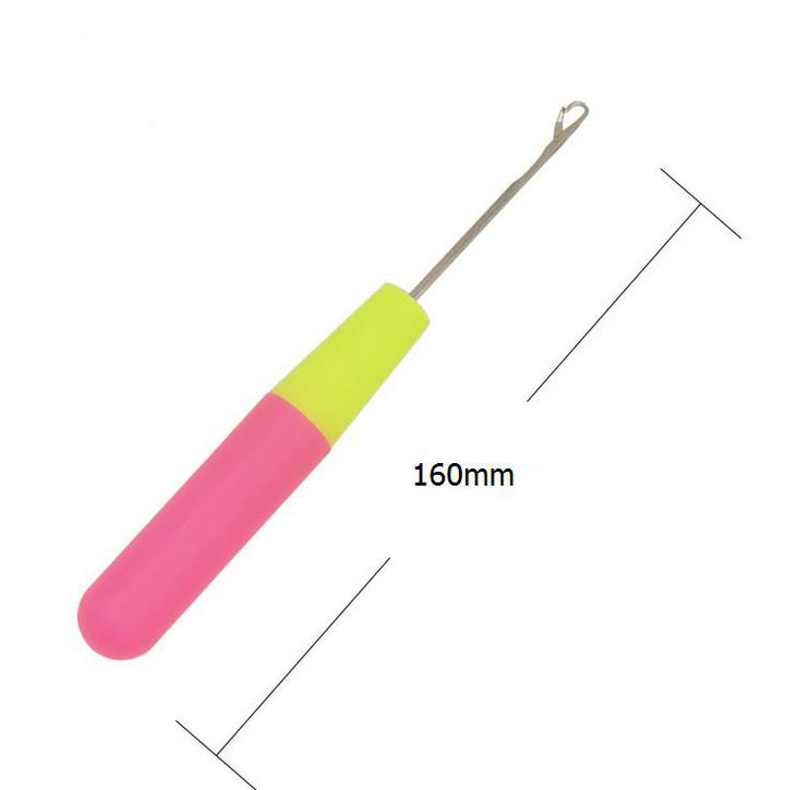 [ASHINE]Crochet Hook Needle for Braids & Hair Extensions – Latch Hook Tool for Crochet Hair, Easy to Use, Durable Steel Needle