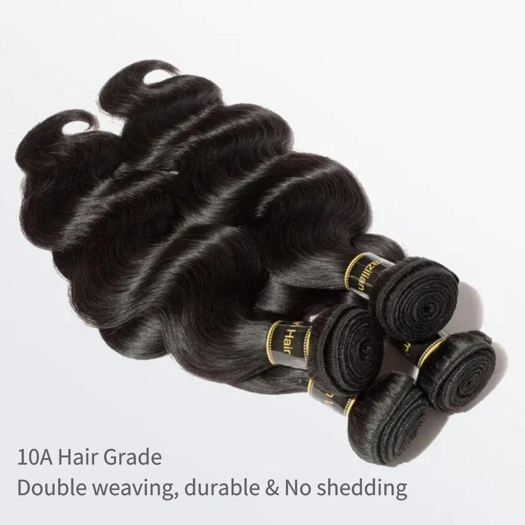 [Ashine] Salon Quality Virgin Brazilian Hair #1B Natural Black