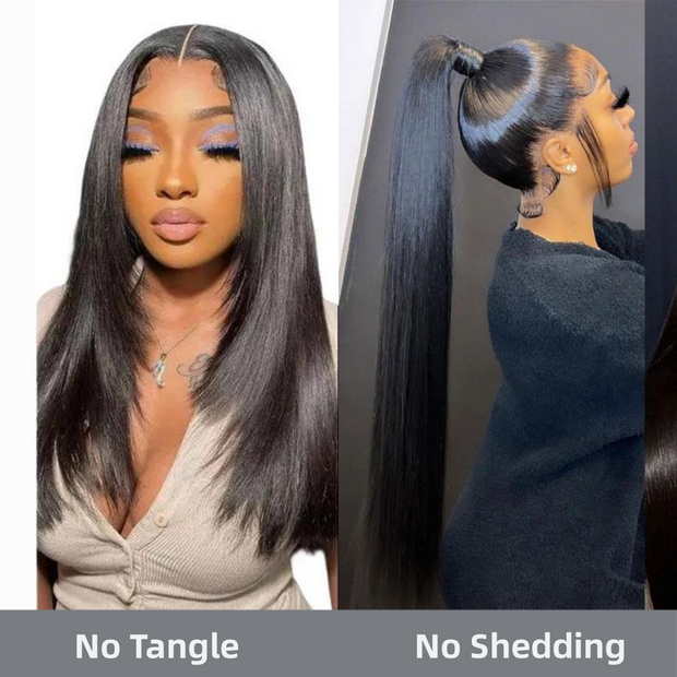 [NEW IN] Ashine Bone Straight Upgraded 13A 100% Virgin Raw Human Hair High-End Salon Hair Silky. shinny.fullness.double drawn Straight Bundle S+