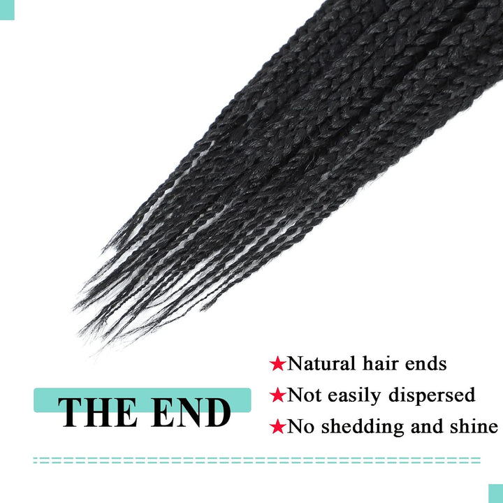 [Ashine] Bohemian Box Braids Crochet Hair Braiding Hair Bulk Extensions for Boho Braids natural dream hair bundles Pure Protein Fiber Close to Human Hair