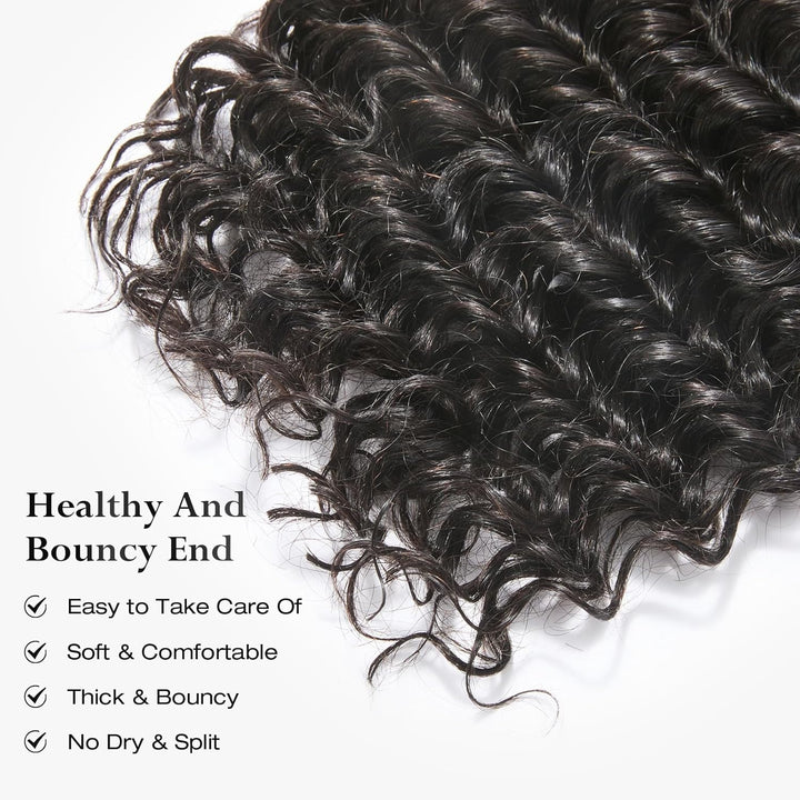 [Ashine] Perfect Summer Hair Curly Vacation Bundles – Salon Quality Brazilian Virgin 100% Human Hair