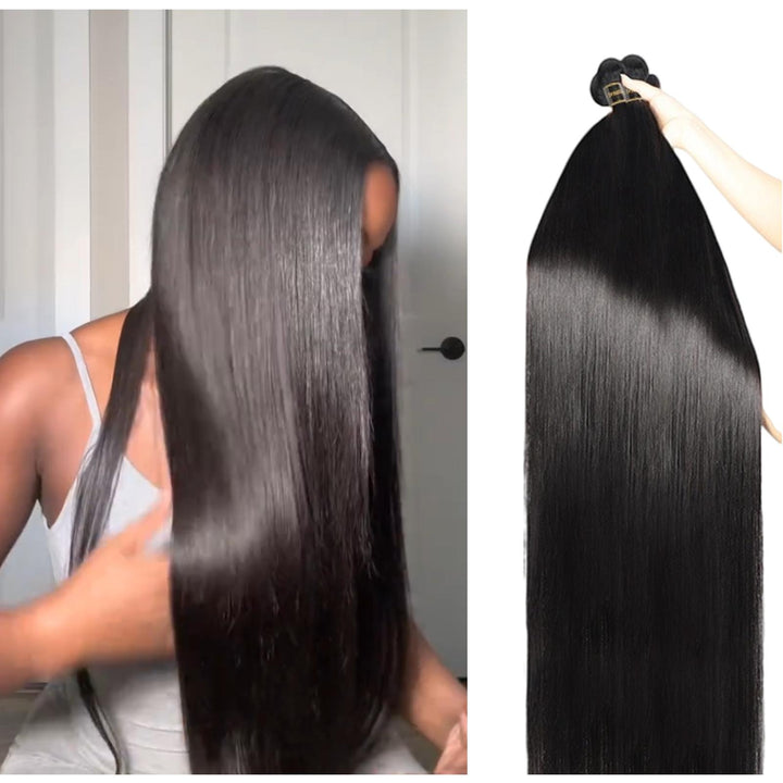 [Ashine] Salon Quality Virgin Brazilian Hair #1B Natural Black