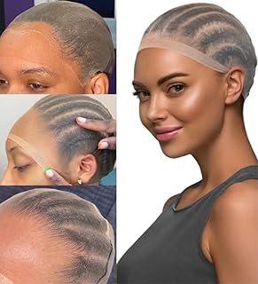 [Limited Gift] Ultra-Thin HD Wig Cap Breathable, Transparent and Sweat-Absorbent Nylon Material