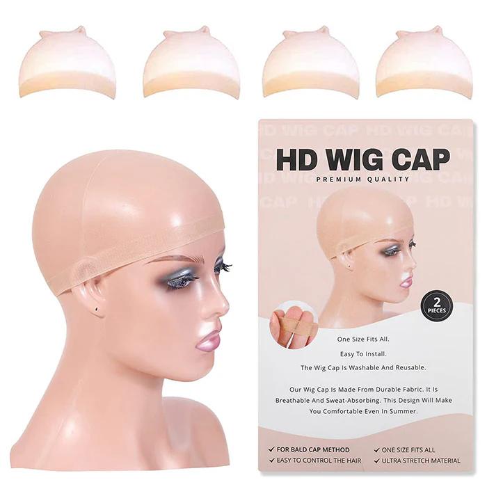 [Ashine] Ultra-Thin HD Wig Cap Breathable, Transparent and Sweat-Absorbent Nylon Material
