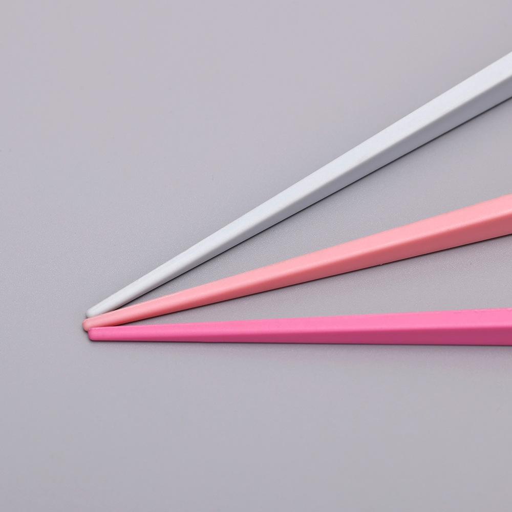 [Ashine] Peigne à queue taquine, pince de fixation de partition rose, peigne en fer plat, peignes à pince à cheveux