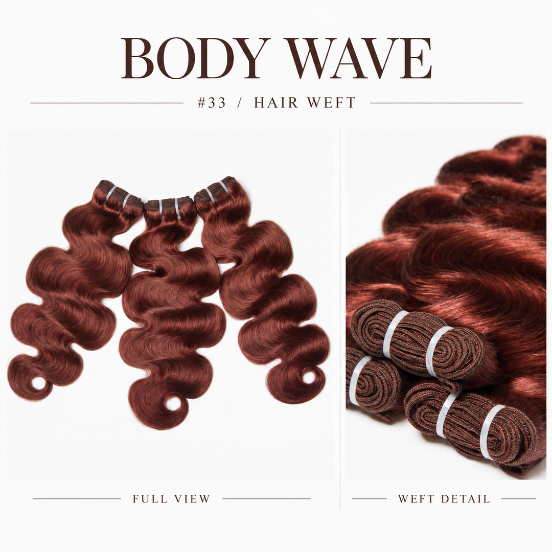 [Ashine] #33 Body Wave Salon Quality Virgin Brazilian Hair